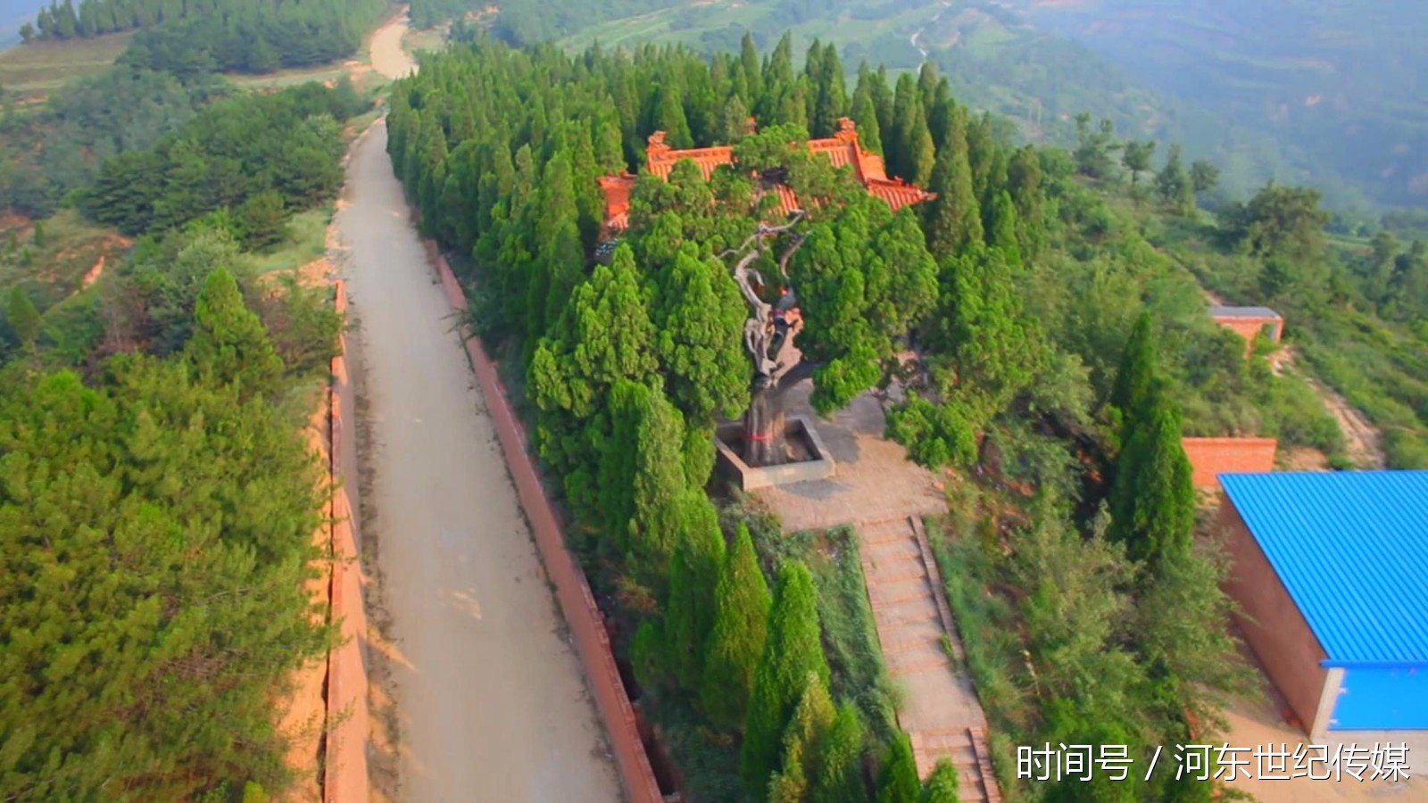 平陆柏树岭旅游胜地,山高景美空气清新