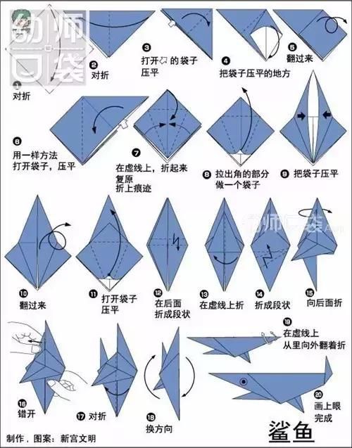 动物折纸大全,简单易学!