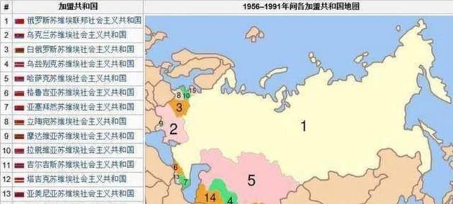 俄罗斯不如前苏联?看看国土面积少了多少!