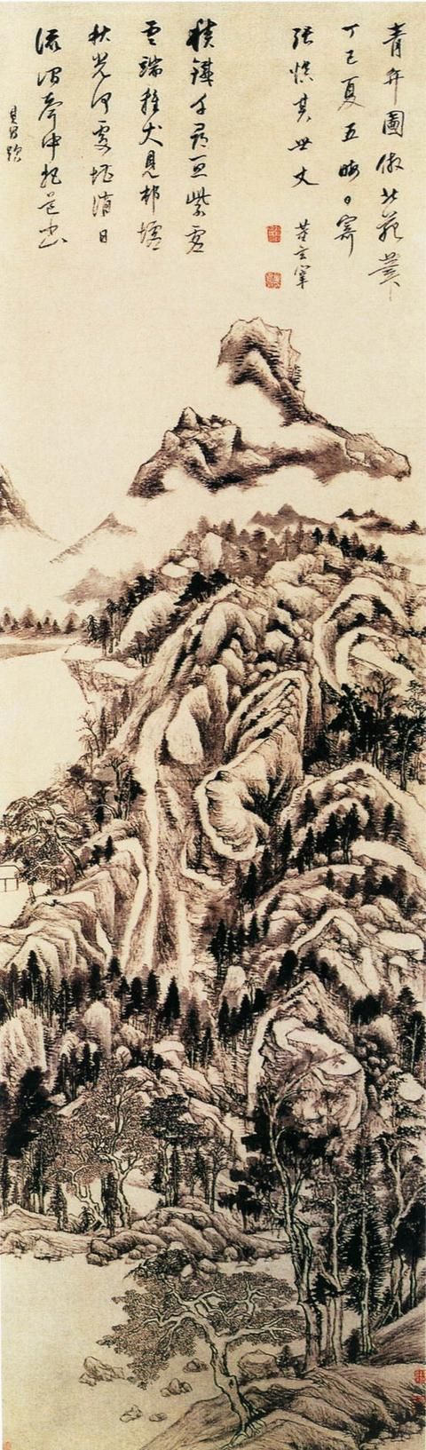 品董其昌山水话"松江画派"