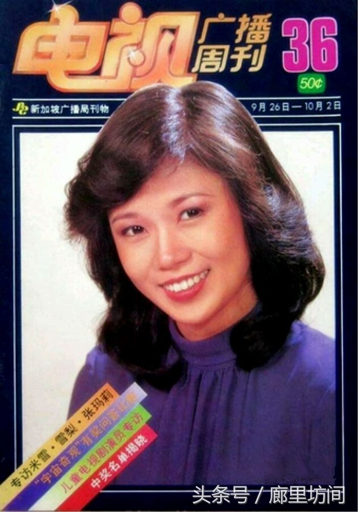 90年代新加坡电视剧女演员 已近不惑的你还记得她们吗