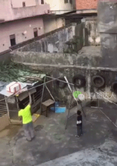 6.隔壁老王羽毛球这么溜,看不见的对手才最可怕!