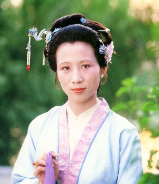 87版红楼梦幕后剧照,倾城倾国林黛玉,雍容华贵贾元春