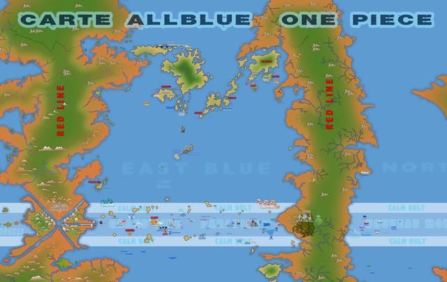 海贼王:尾田珍藏的秘密世界地图,带你全面了解海贼王星球