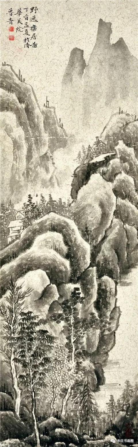 著名画家庄志深,黄淳波传统山水画师生作品展山东展出