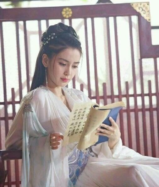 十四张白衣古装美女图,有两张是赵丽颖!张馨予最好看!