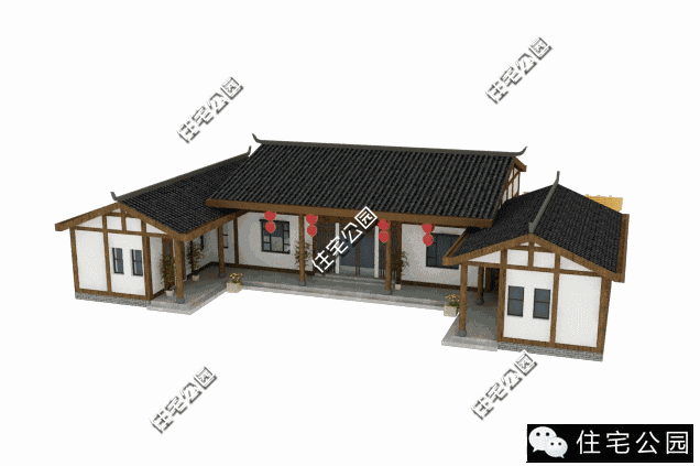 10套带堂屋农村别墅,第2套最豪第1套建最多,第4中式三合院最好?