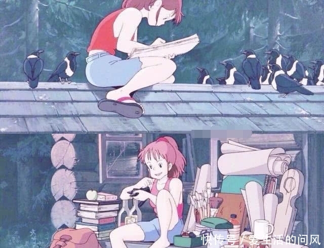 日系·旧漫画·宫崎骏系列拼接壁纸,属于《千与千寻》