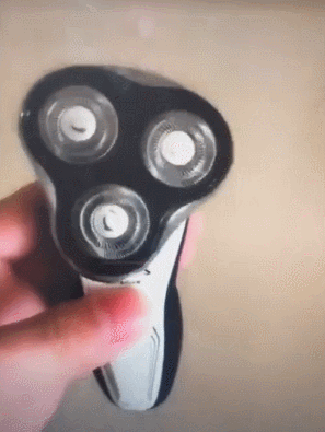 同样是剃胡子的为什么我买的是假的?还是一个.陀螺?