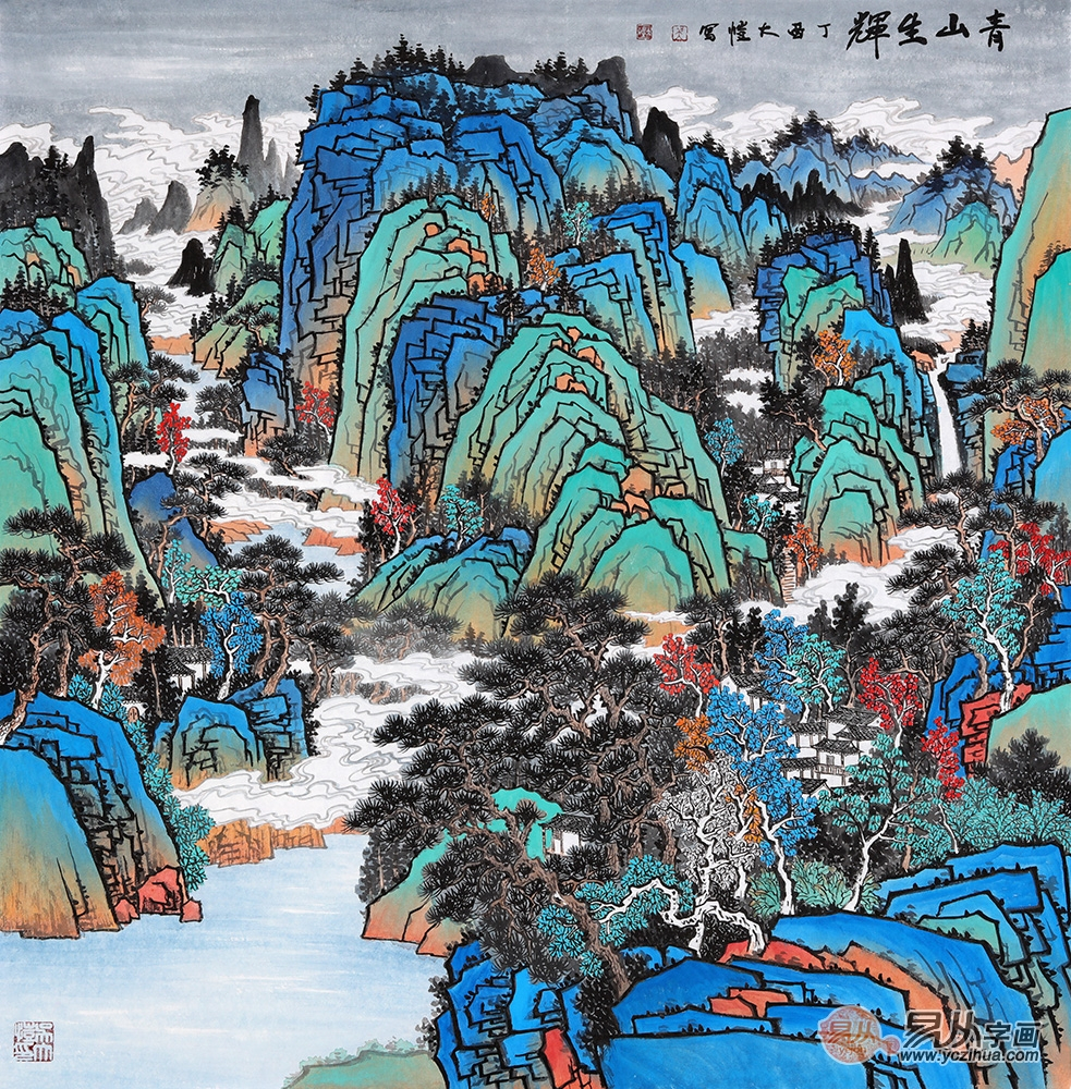 常年奔走在艺术写生之路的画家吴大恺,打造中国山水精品
