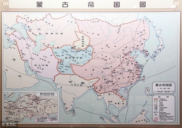 蒙古帝国版图