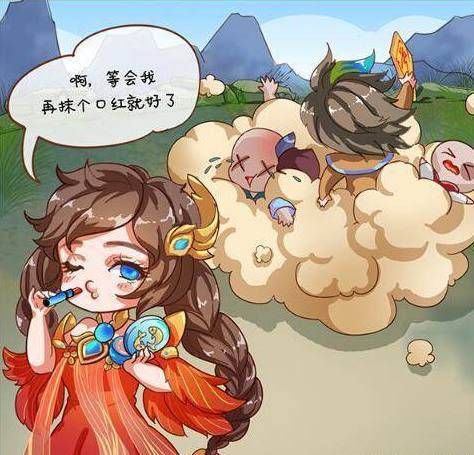 王者荣耀:这是在战场,大乔你竟然还在化妆,还坑了狄仁杰