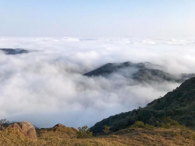 福建省第一虐龙岩梅花山自然保护区四山一天轻装穿越!