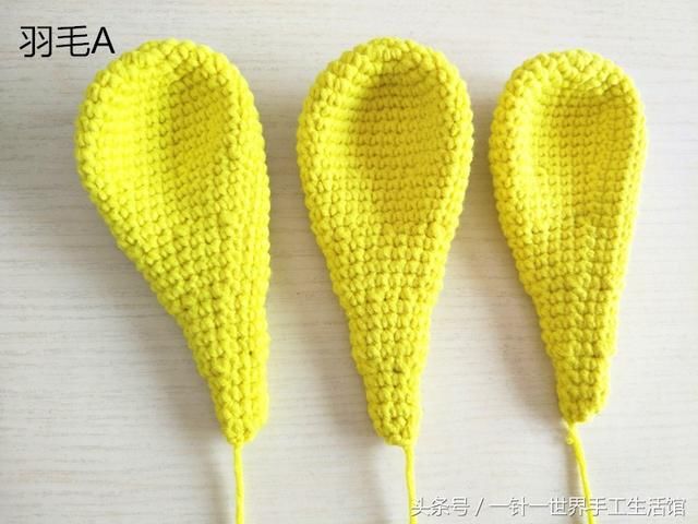 钩针孔雀玩偶图解教程