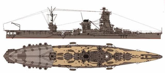 二战日本:世界各国海军中史无前例的舰种-伊势级航空战列舰