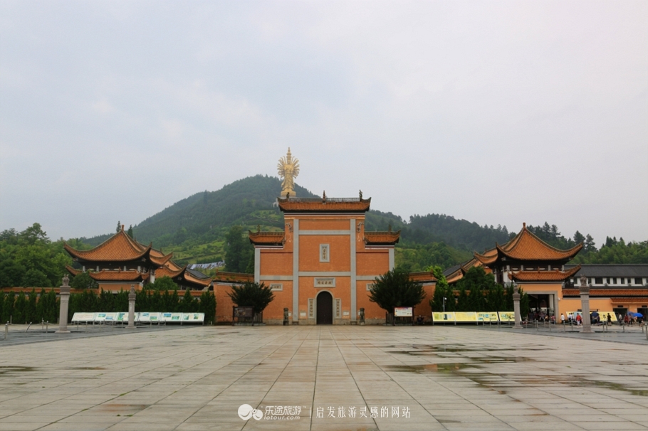 密印寺,蒋,毛曾在这里大秀书法