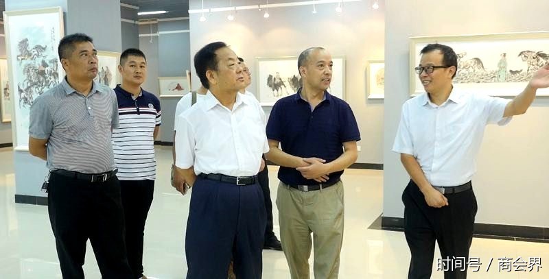 王全书参加"胡国伟中国画作品展"