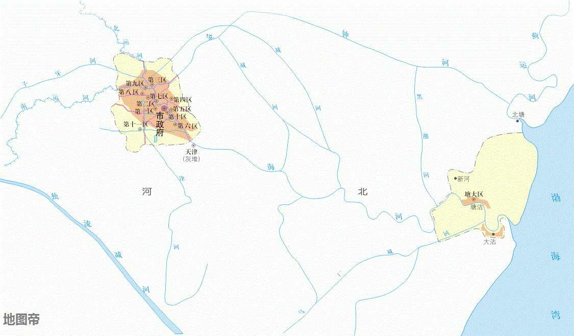 河北在天津的两块飞地,为何不划给天津?-北京时间