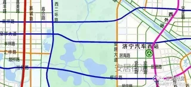 即g105京澳线汶上任城界至唐口段改建工程,改建完成后将南接南二环