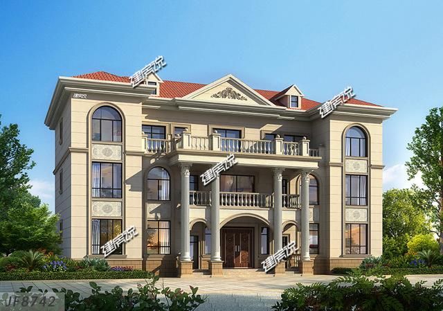 双拼流行越来越建房建农村别墅,这和宅基地的审批越来越严格v双拼,艺术漆双拼西安酒店别墅图片