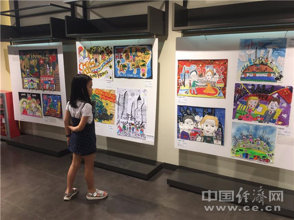深港儿童画展用艺术搭建文化交流之桥