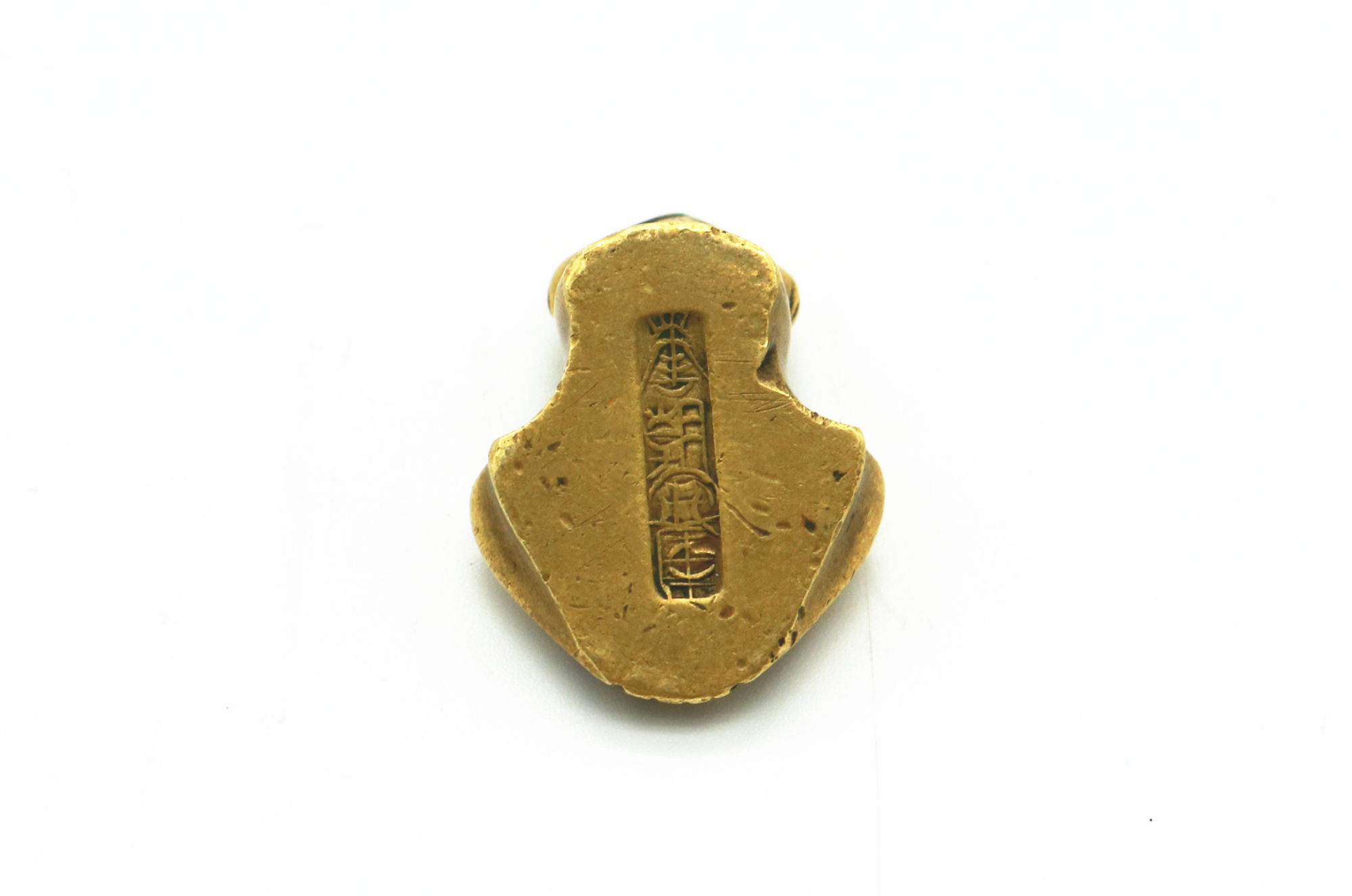 鸣彩艺术:古代度量衡之器,唐朝金库金蛙砝码