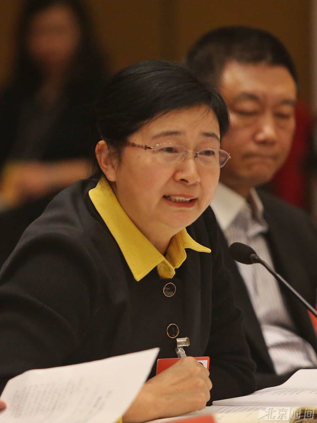 全国政协委员 北京市海淀区副区长 陈双