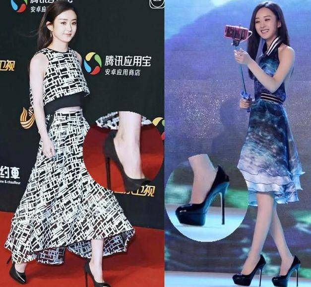 盘点娱乐圈12位女星脚丫:赵丽颖的最萌,baby赢的毫无悬念