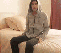 爆笑gif动图:妹妹,好可爱,这表情我给满分