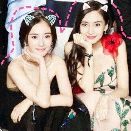 杨幂晒与angelababy,张大大的合影,张大大却被粉丝嫌弃?