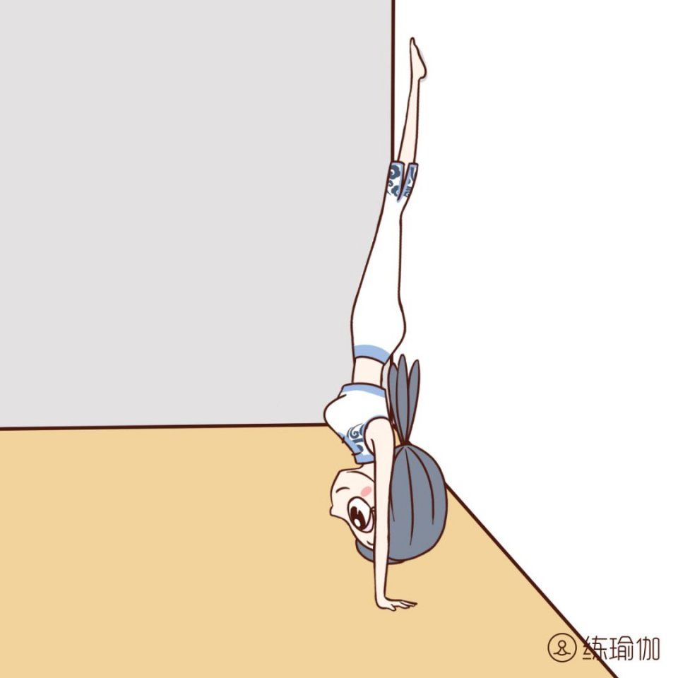 每天坚持练倒立,究竟会发生什么? 瑜伽体式精选