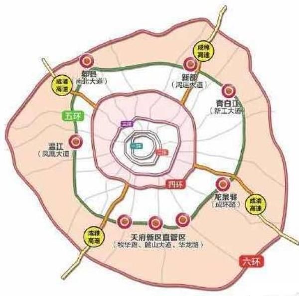 成都五环路下月开工:全长142公里,采用城市快速路标准