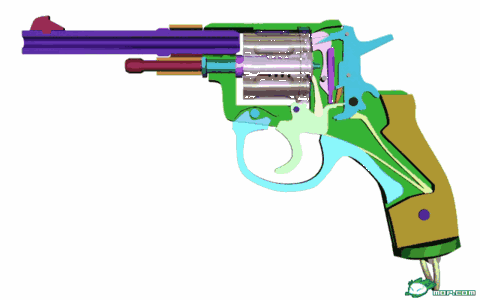 不该错过的枪械机械原理动态图,来啊,走一个火看看.