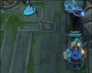 lol灵异事件?锤石q加凯隐大招能让锤石满地图乱飞