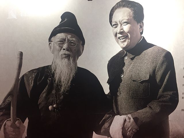 君子之交 唐国强,刘子枫书画展在沪开幕