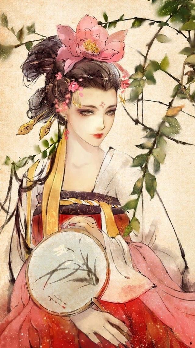 十二星座的最美古风画像,我是水瓶座,娉婷之姿,倾城倾国!