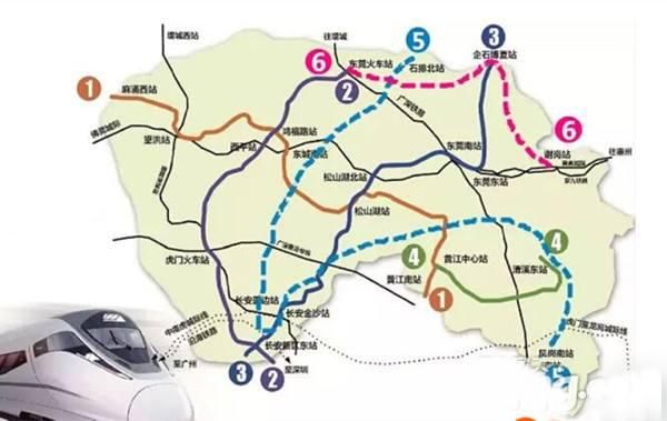 东莞将有3座高铁站!