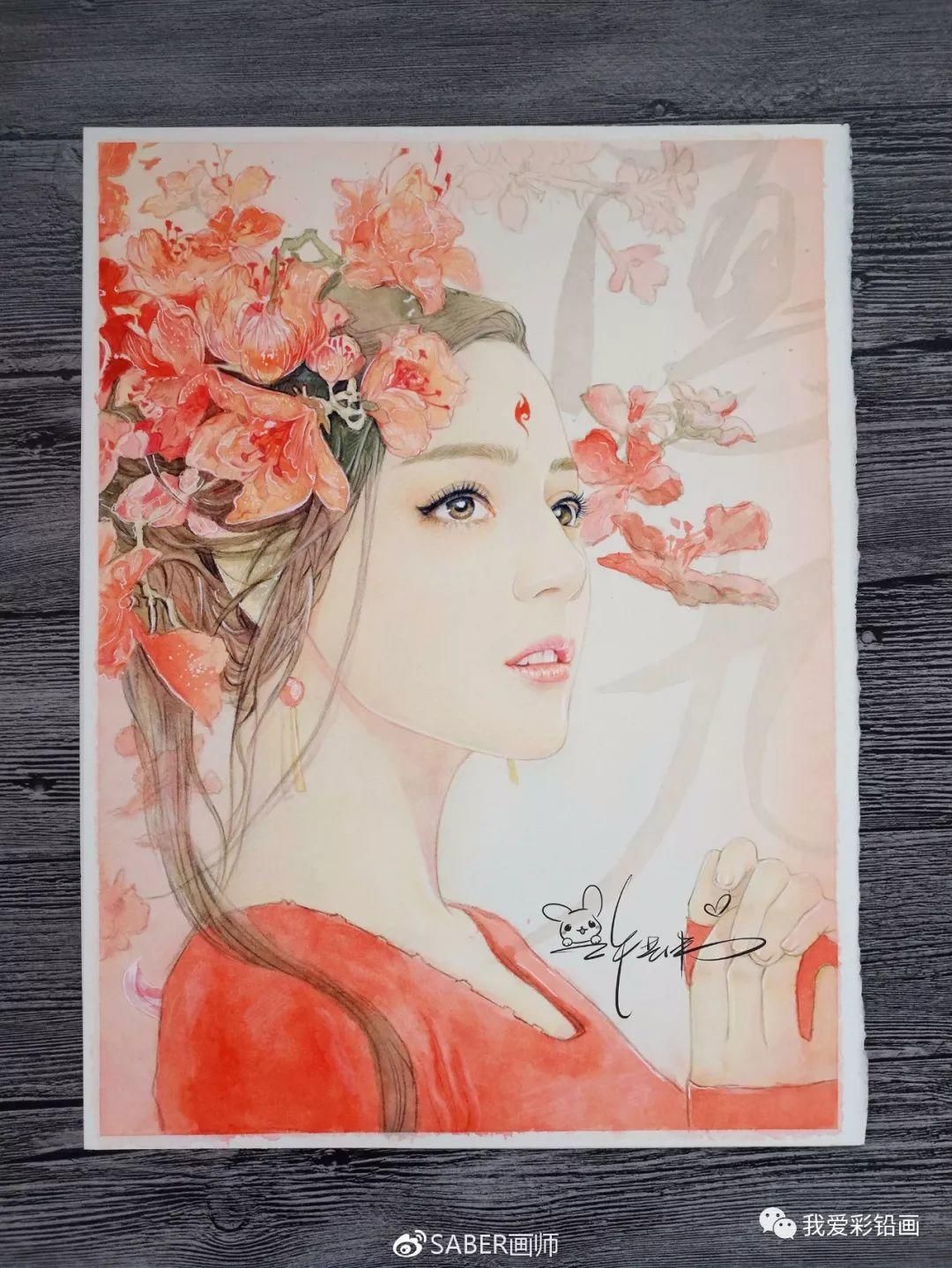《三生三世十里桃花凤九》手绘教程
