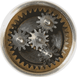 主要由左右半轴齿轮,两个行星齿轮及齿轮架组成.