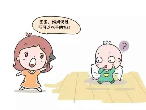 许多家长由于担心孩子手脏,总是阻止宝宝吃手,其实这种做法不对.