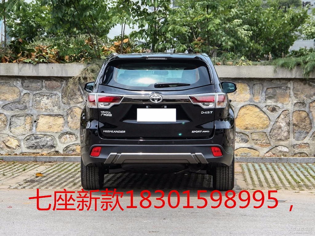 2017广汽丰田suv 丰田新款汉兰达七座上市优惠活动
