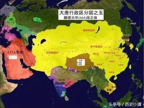 波斯原属国陀拔斯单国(位于里海沿岸),为了自保向唐朝贡,愿为大唐藩属