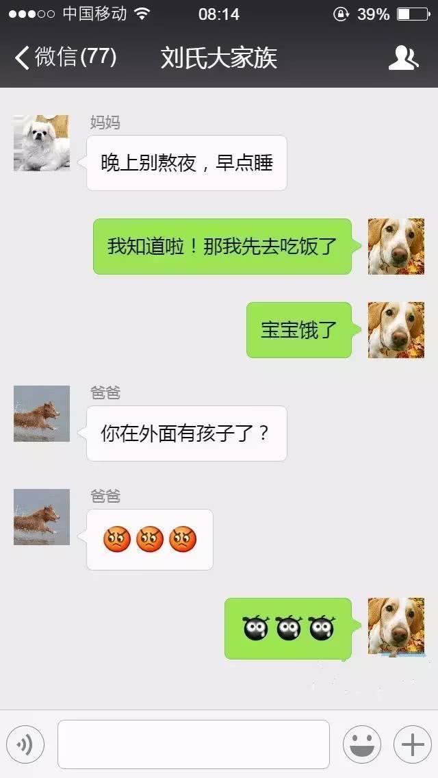 奇葩聊天记录: 老爸, 呵呵, 到底是个啥意思!