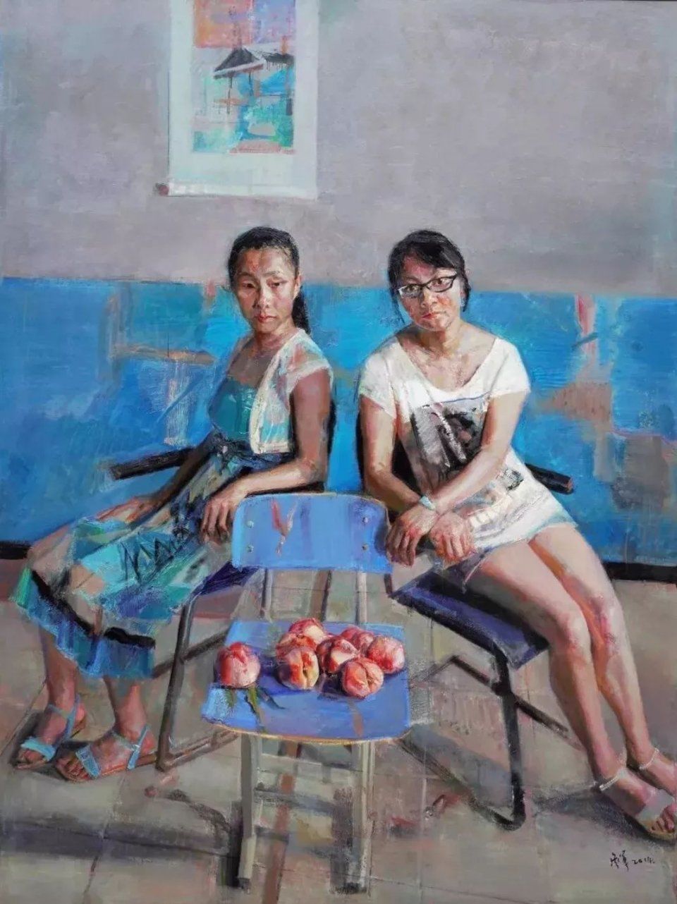 他们的作品反映了当前中国油画艺术水平