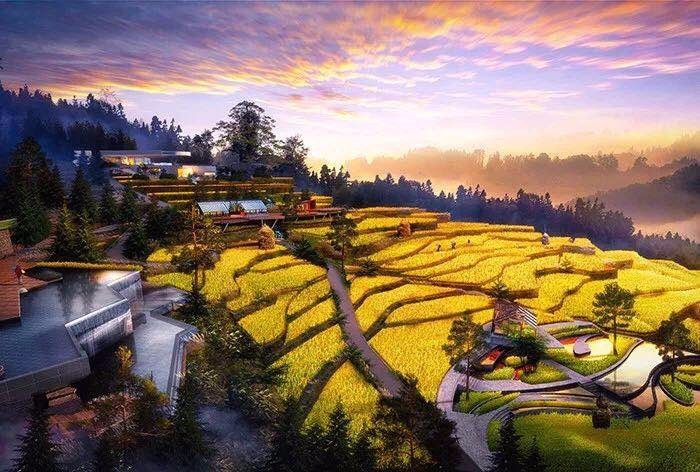 重庆乡村旅游规划,重庆景观设计丨泓域macro瑄翼善透