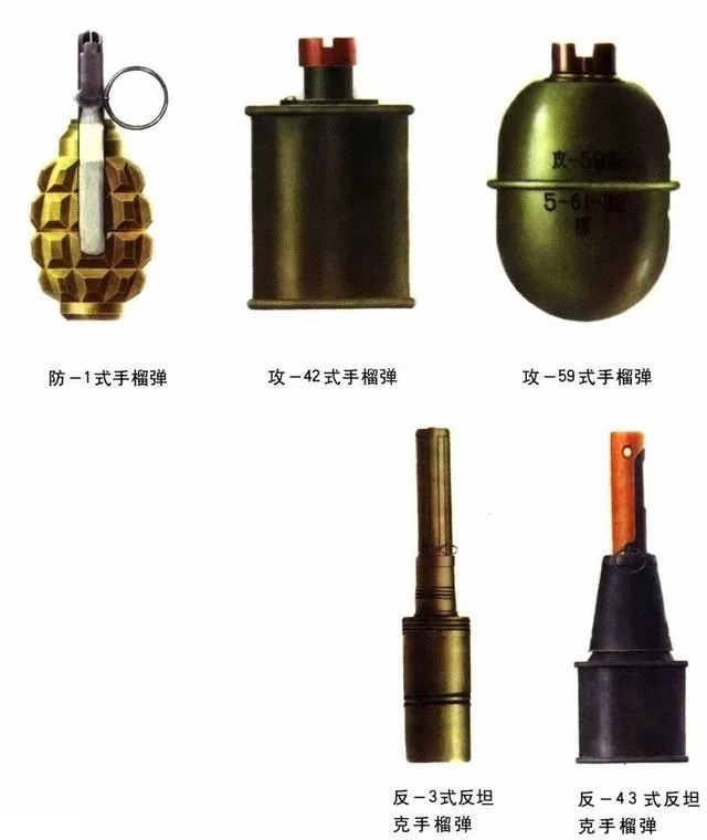 手榴弹的研制也是正规化了,总体来说,中国的手榴弹研制分为几个阶段