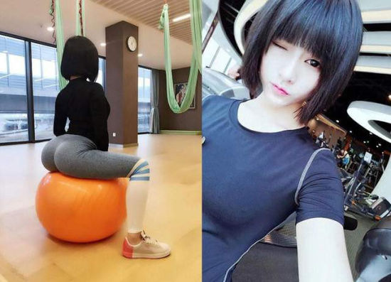 19岁少女美臀冠军 丰乳肥臀细腰好身材 西安高倩