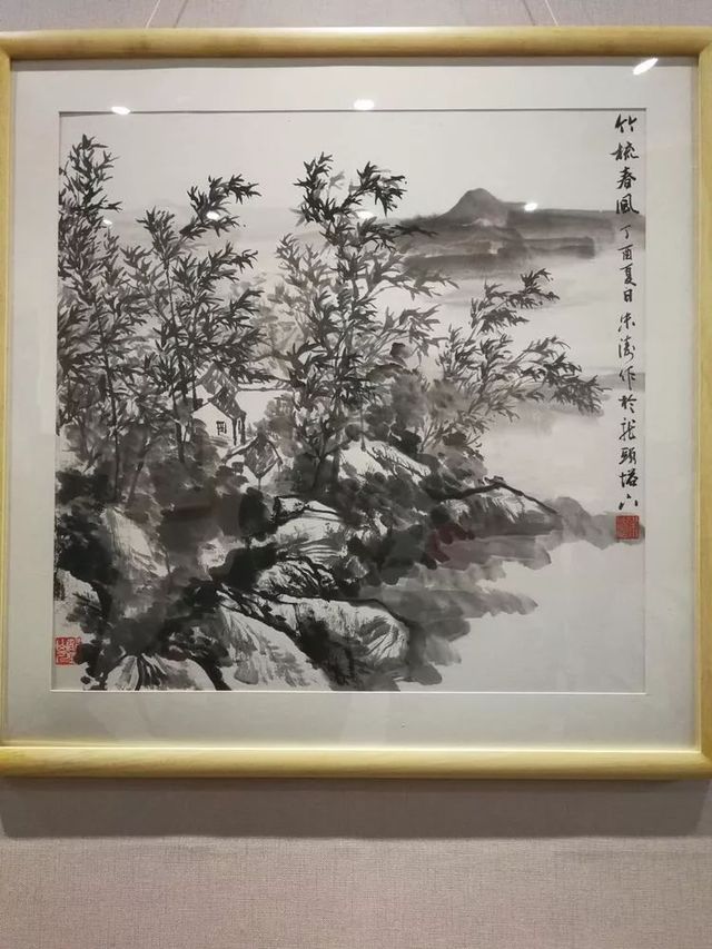 金申中施申财邹文定等参加书画同源王东升朱涛书画联展