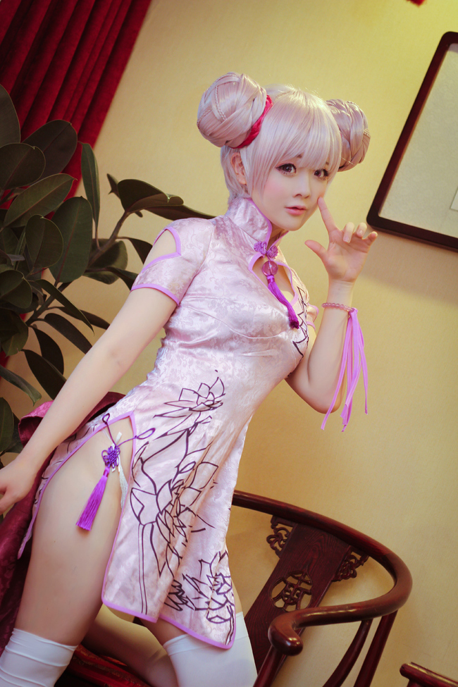 巨乳萝莉美腿白丝福利王者荣耀孙尚香cosplay