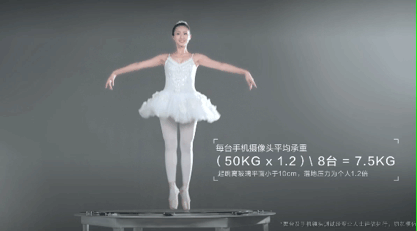 玩出花!在vivo nex前置升降式摄像头跳芭蕾,结果让小姐姐很意外